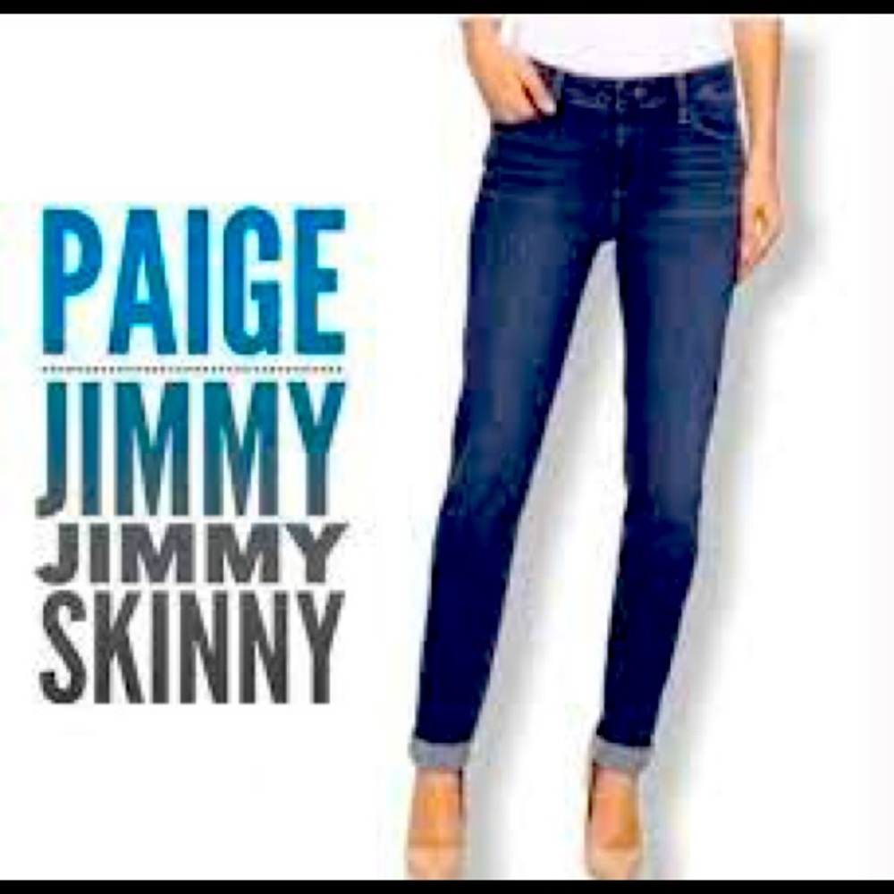 Paige Skinny Crop Jeans